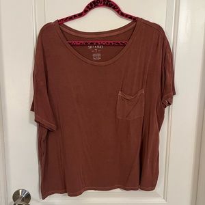 pink American Eagle soft & sexy t-shirt